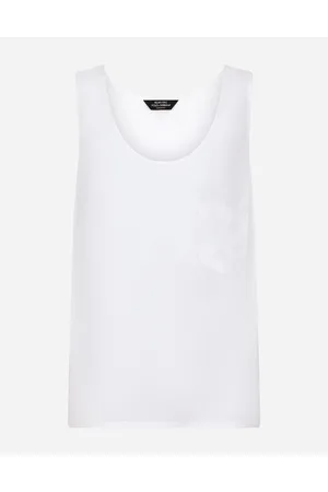 Dolce & Gabbana Silk Habotai Singlet - Man Pelayo Díaz Collection Multi-colored Silk 44