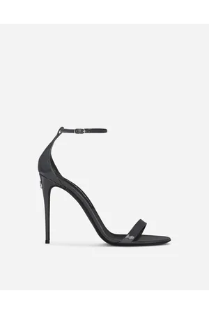 Dolce & Gabbana Polished Calfskin Sandals - Woman Sandals And Wedges Leather 35