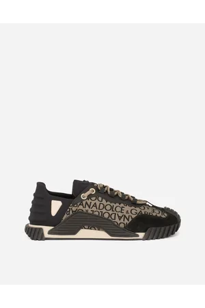 Dolce & Gabbana Printed Nylon Ns1 Sneakers - Man Sneakers Fabric 39