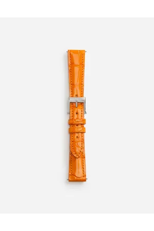 Dolce & Gabbana Alligator Strap With Buckle And Hook In Steel - Woman Watches&straps Onesize