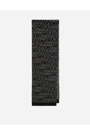 Dolce & Gabbana Jacquard Knit Scarf - Man Accessories Multi-colored Fabric S
