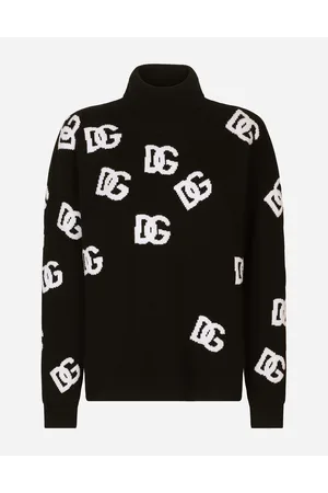 Dolce & Gabbana Pull Collo Alto - Woman Sweaters And Cardigans Multi-colored Wool 40