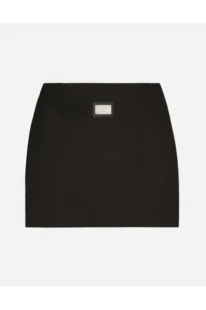 Dolce & Gabbana Short Ottoman Skirt With Tag - Woman Skirts Viscose 36