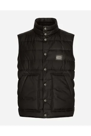 Dolce & Gabbana Nylon Vest With Branded Tag - Man Coats And Jackets Nylon 44