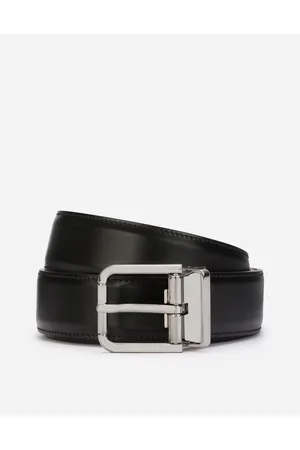 Dolce & Gabbana Brushed Calfskin Belt - Man Belts Leather 80
