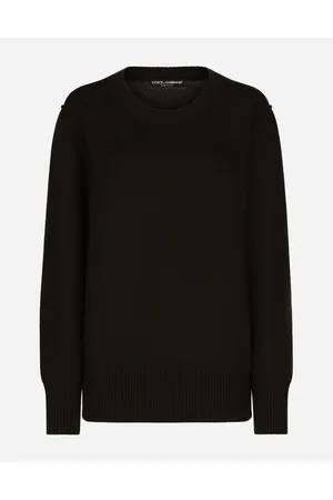 Dolce & Gabbana Wool Round-neck Sweater - Woman Sweaters And Cardigans Wool 36