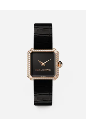 Dolce & Gabbana Gold Watch With Diamonds - Woman Watches&straps Onesize