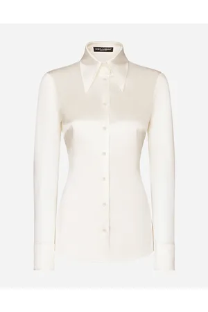 Dolce & Gabbana Satin Shirt - Woman Shirts And Tops Silk 40