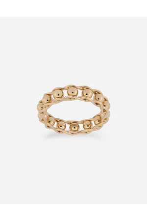 Dolce & Gabbana Tradition Rosary Band Ring - Man Rings Gold 57