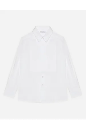Dolce & Gabbana Poplin Shirt With Shirt-front Detail - Man Shirts 3