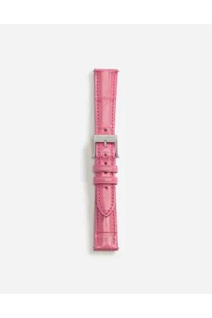 Dolce & Gabbana Alligator Strap With Buckle And Hook In Steel - Woman Watches&straps Onesize