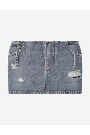 Dolce & Gabbana Gonna - Woman Skirts Multi-colored Cotton 38