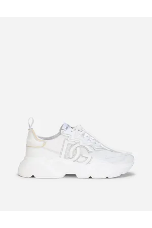 Dolce & Gabbana Mixed-materials Daymaster Sneakers - Man Sneakers Fabric 41.5