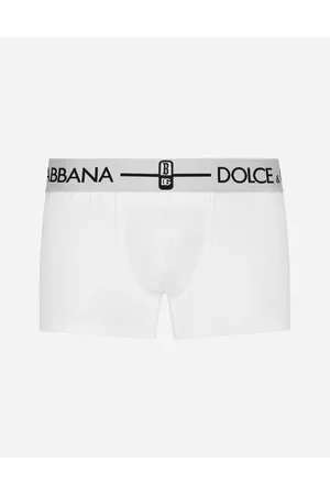 Dolce & Gabbana Fine-rib Stretch Cotton Regular-fit Boxers With B/dg Logo - Man Underwear And Loungewear 2