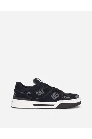 Dolce & Gabbana New Roma Sneakers With Denim Logo - Man Sneakers 44