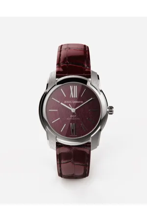 Dolce & Gabbana Dg7 Watch In Steel With Ruby - Man Watches Onesize