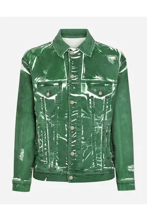 Dolce & Gabbana Overdyed Stretch Denim Jacket - Man Denim Denim 52