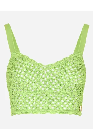 Dolce & Gabbana Crochet Bra Top - Woman Shirts And Tops Viscose 36
