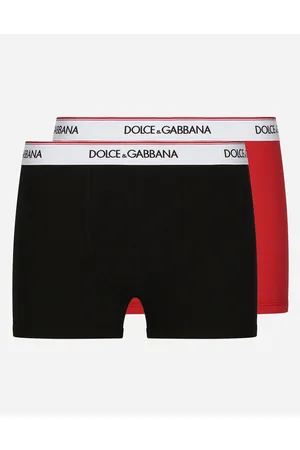Dolce & Gabbana Two-pack Cotton Jersey Boxers - Man Underwear And Loungewear Multi-colored Cotton 3