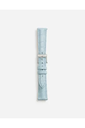 Dolce & Gabbana Alligator Strap With Buckle And Hook In Steel - Woman Watches&straps Onesize