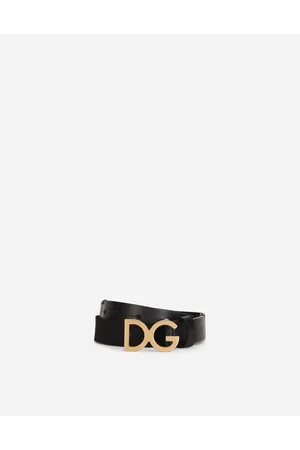 Dolce & Gabbana Stretch Tape Belt With Dg Buckle - Man Accessories M