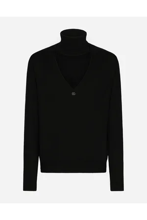 Dolce & Gabbana Turtle-neck Pullover In Virgin Wool - Man Sweaters And Cardigans 48