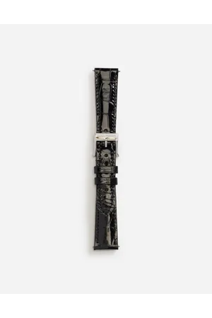 Dolce & Gabbana Alligator Strap With Buckle And Hook In Steel - Woman Watches&straps Onesize
