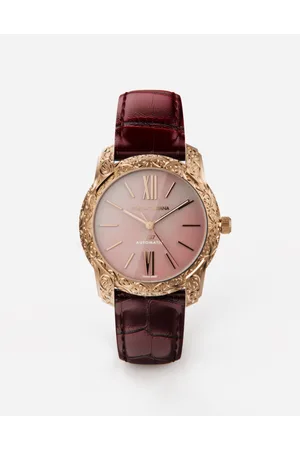 Dolce & Gabbana Dg7 Gattopardo Watch In Red Gold With Pink Mother Of Pearl - Man Watches Onesize