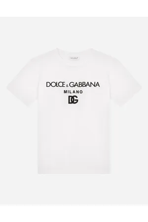 Dolce & Gabbana Jersey T-shirt With Dg Embroidery - Man T-shirts And Sweatshirts 2