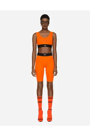 Dolce & Gabbana Spandex Jersey Bralette Top Dgvib3 - Woman Shirts And Tops Fabric 36