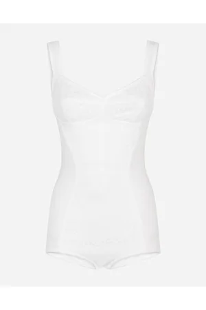 Dolce & Gabbana Corset Bodysuit - Woman Shirts And Tops Satin 50