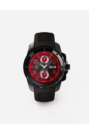 Dolce & Gabbana Ds5 Watch In Steel With Pvd Coating - Man Watches Red Onesize