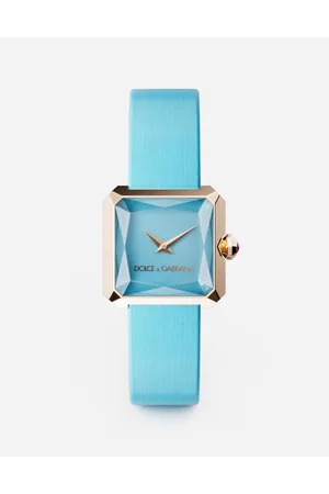 Dolce & Gabbana Gold Watch With Silk Strap - Woman Watches&straps Onesize