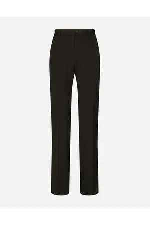 Dolce & Gabbana Flared Wool Pants - Man Trousers And Shorts Wool 44
