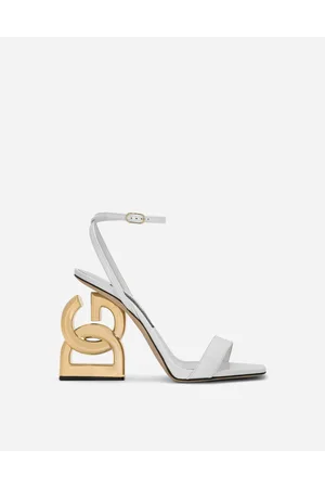 Dolce & Gabbana Patent Leather 3.5 Sandals - Woman Sandals And Wedges Leather 38