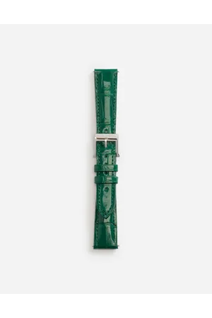 Dolce & Gabbana Alligator Strap With Buckle And Hook In Steel - Woman Watches&straps Onesize