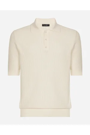 Dolce & Gabbana Cotton Polo Shirt With Logo Label - Man Men Cotton 44