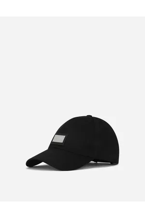 Dolce & Gabbana Cotton Baseball Cap With Branded Tag - Man Hats And Gloves Cotton 57