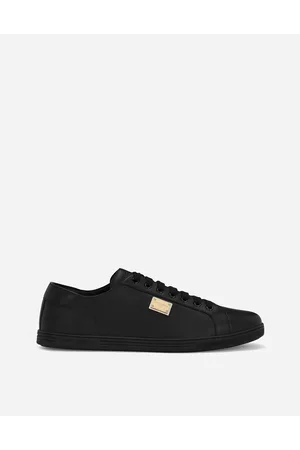 Dolce & Gabbana Saint Tropez Calfskin Sneakers - Man Sneakers Leather 44