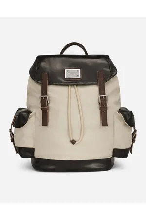 Dolce & Gabbana Canvas Backpack - Man Backpacks And Fanny Packs Onesize
