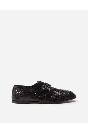 Dolce & Gabbana Hand-woven Derby Shoes - Man 40