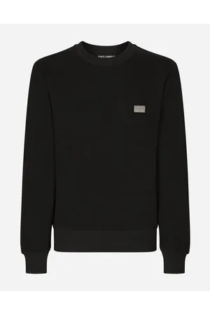 Dolce & Gabbana Jersey Sweatshirt With Branded Tag - Man Sweatshirts Cotton 44