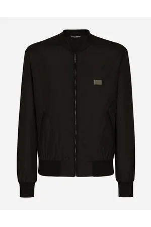 Dolce & Gabbana Nylon Jacket With Branded Tag - Man Coats And Jackets Fabric 44