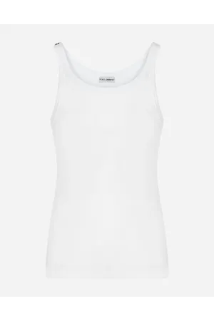 Dolce & Gabbana Fine-rib Cotton Singlet - Man Underwear And Loungewear Cotton 3