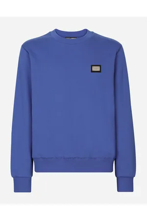 Dolce & Gabbana Jersey Sweatshirt With Branded Tag - Man Sweatshirts Cotton 44