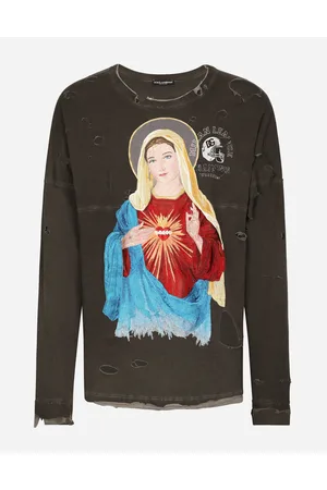 Dolce & Gabbana T-shirt M/lunga Giro - Man T-shirts And Polos 48