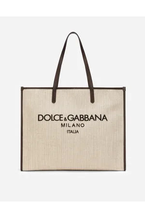 Dolce & Gabbana Large Structured Canvas Shopper - Man Shoppers Cotton Onesize