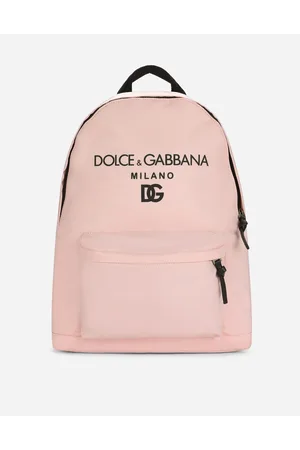 Dolce & Gabbana Nylon Backpack With Dg Logo - Man Accessories Fabric Onesize