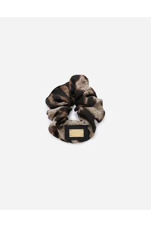 Dolce & Gabbana Leopard-print Viscose Scrunchie - Woman Accessories Onesize