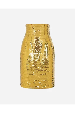 Dolce & Gabbana High-waisted Sequined Midi Skirt - Woman Skirts 40